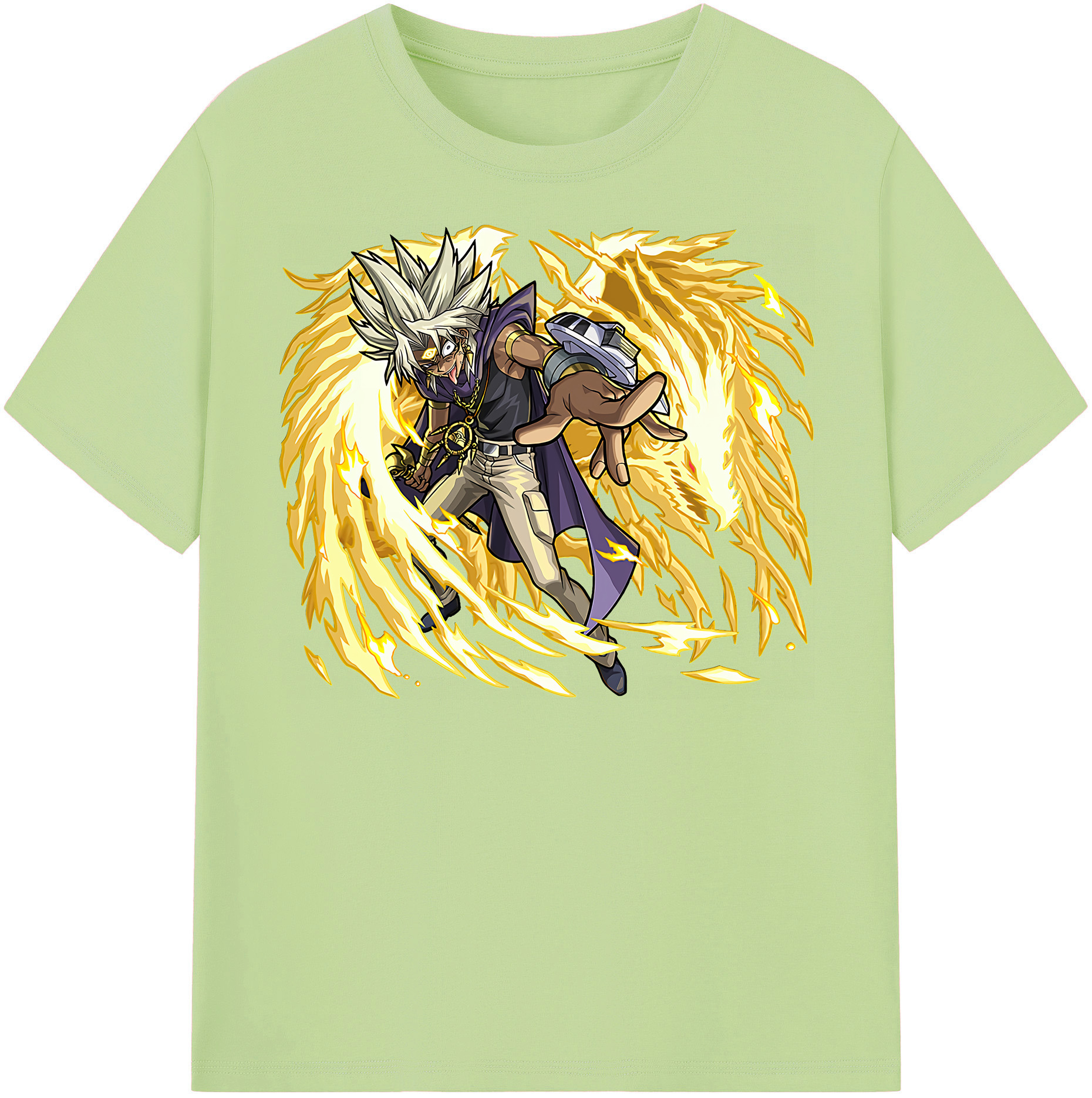 （画像用） 遊☆戯☆王 Yu-Gi-Oh! 綿100％半袖Tシャツ（フロントプリント）